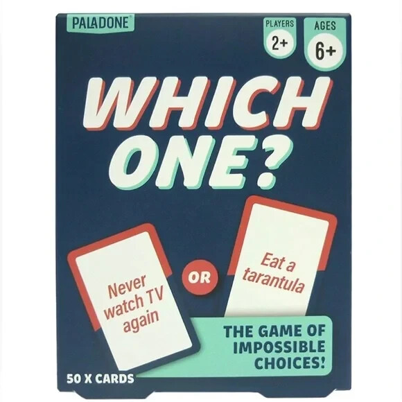 Paladone Which One? Card Game–See Description