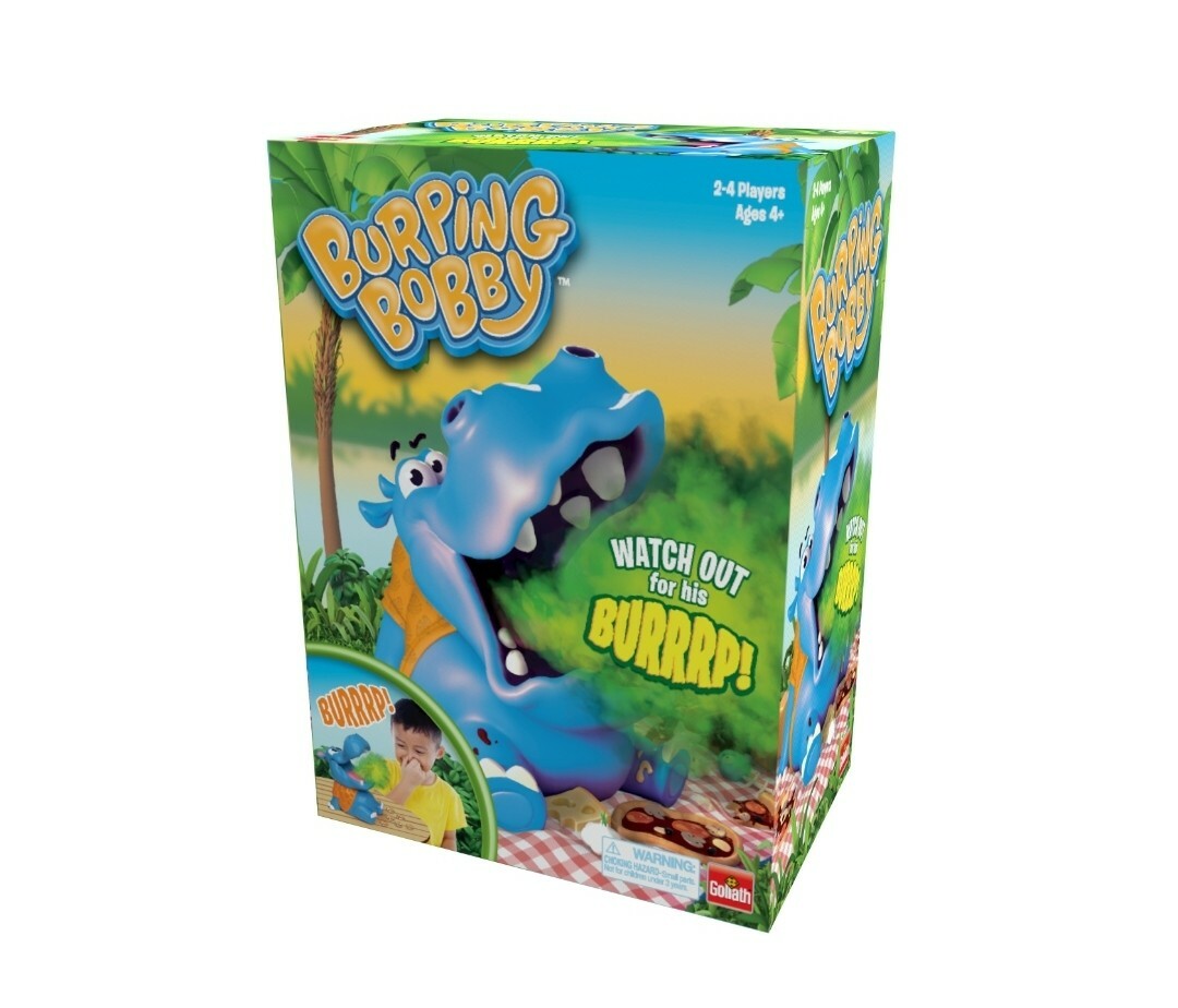 BURPING BOBBY BY GOLIATH, MULTI COLOR 2020 GAME NEW FACTORY SEALED FREE SHIP!