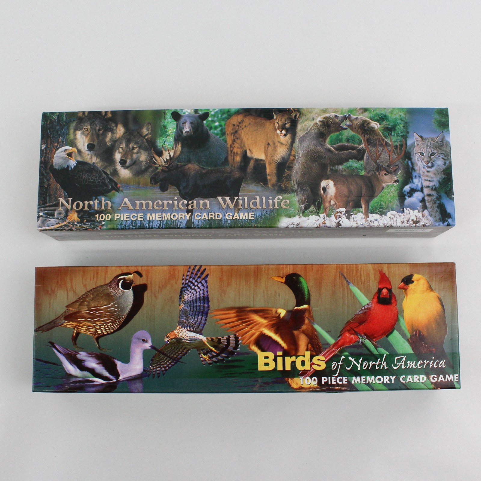 Impact Lot 2 100Pc Mem Card Game North American Wildlife Birds of North America