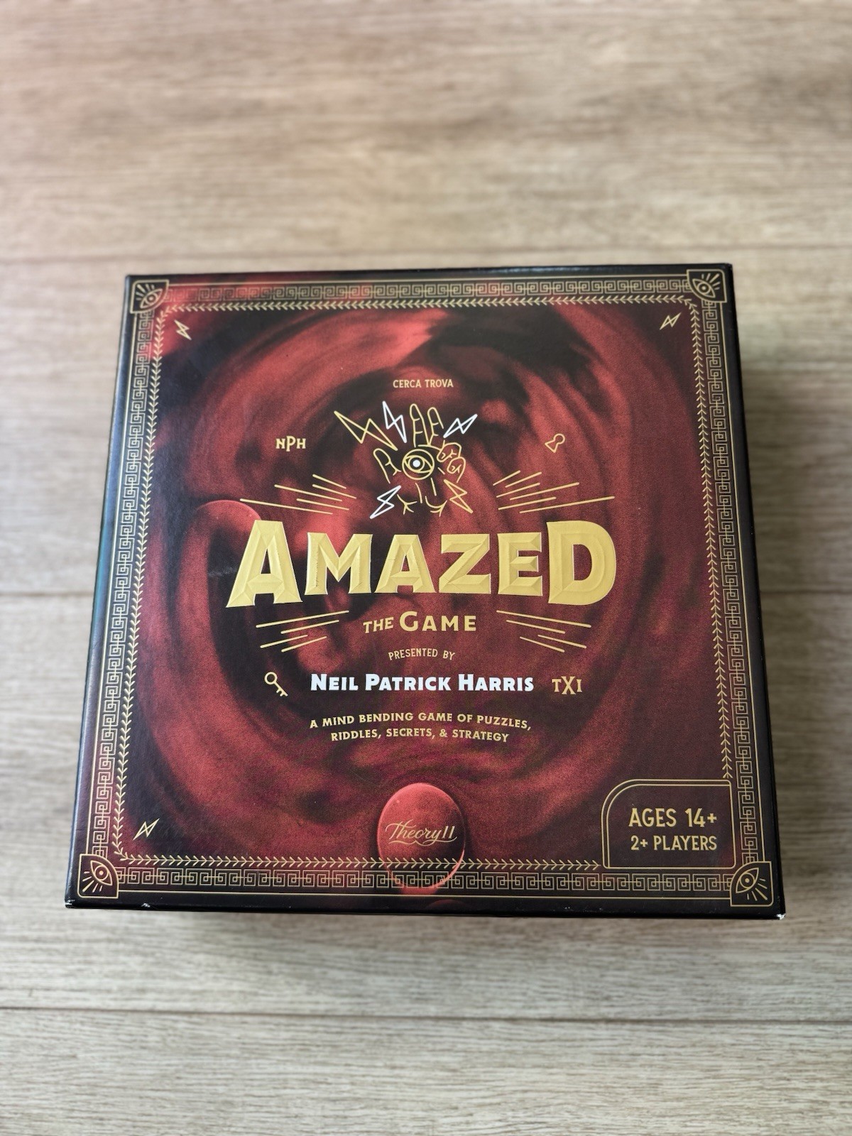 Amazed the Game 100% COMPLETE Theory11 2018 Neil Patrick Harris Puzzles