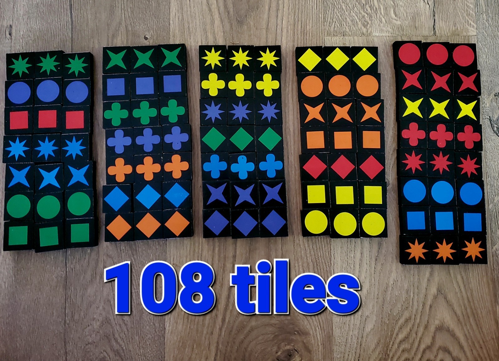 Qwirkle Game, Good strategic thinking, pattern recognition, and problem-solving