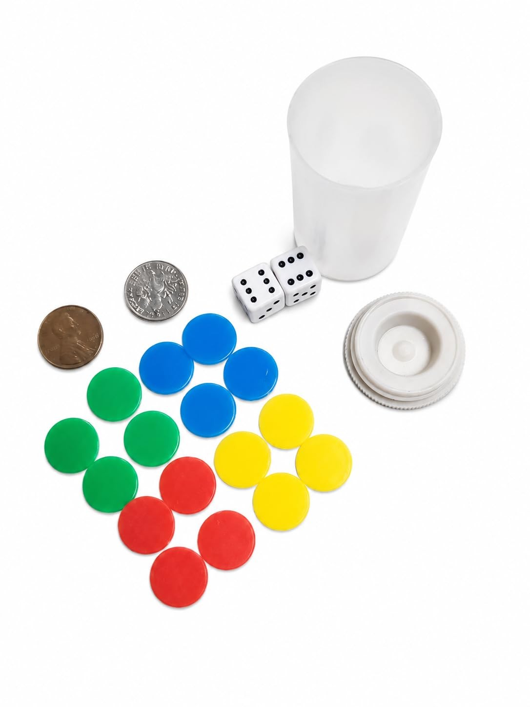 Ludo Seeds and Playing Dices.
