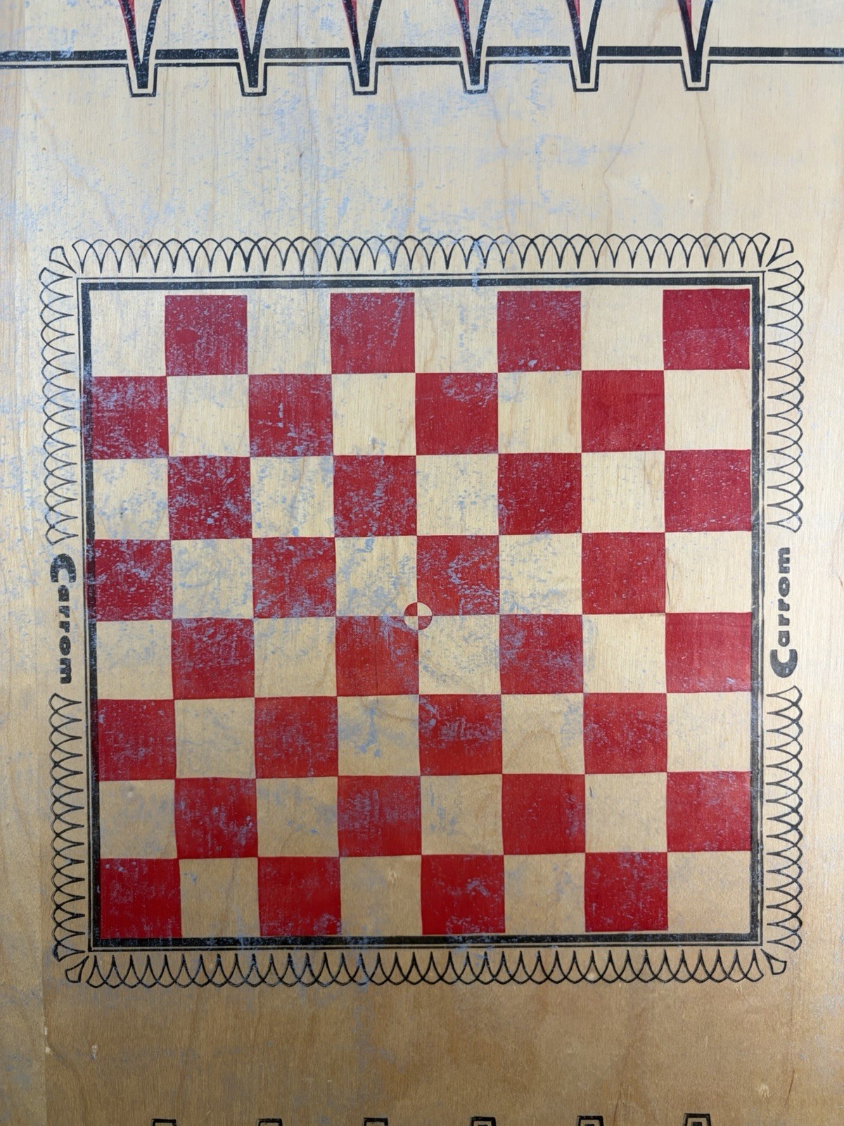 Vintage 1963 Carron Game Board No. 106 Game Rules Book Original Box Play Pieces