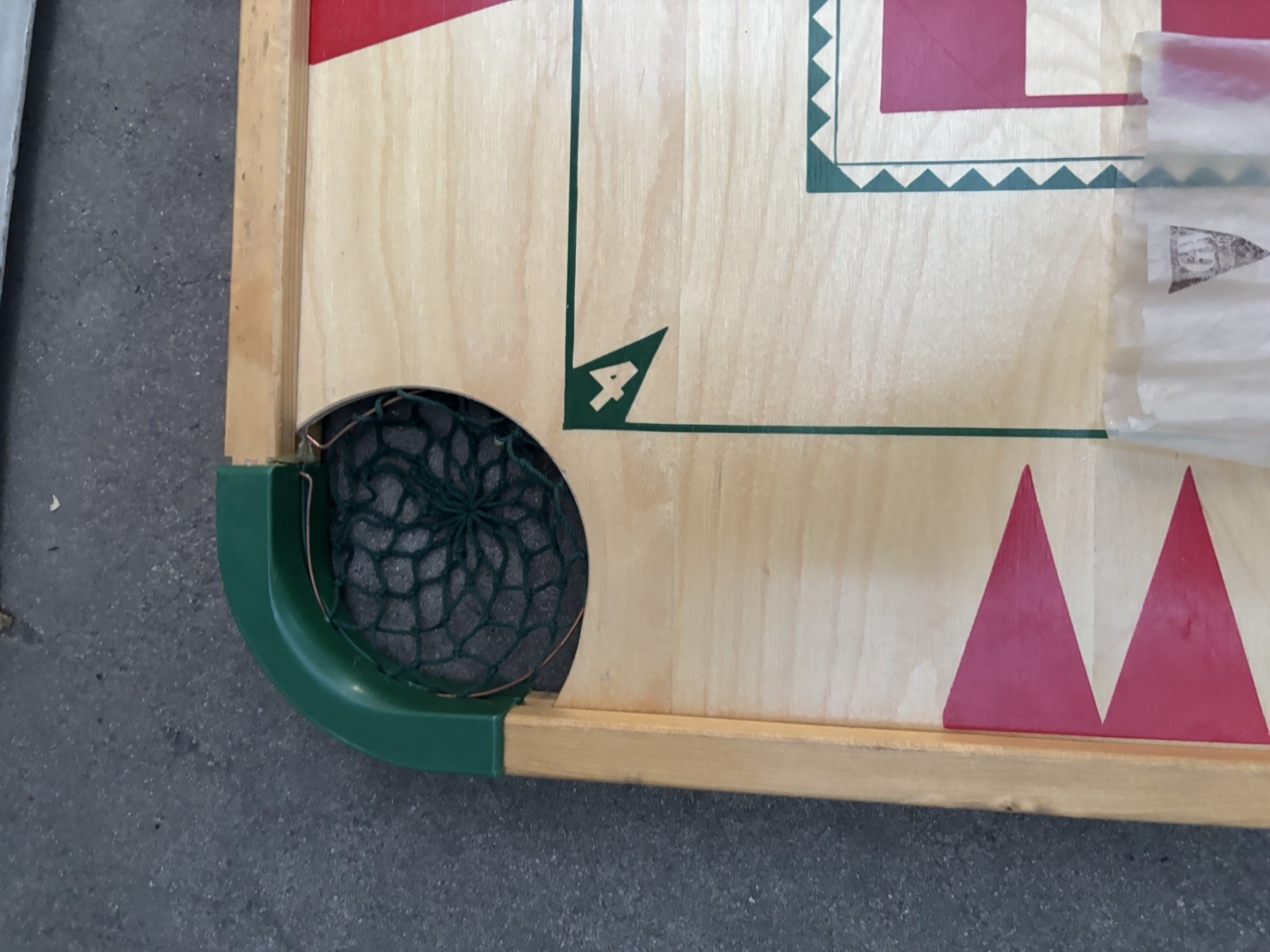 Vintage Merdel Carrom Game Board 100% Complete w/ Original Box, Rules + 46 Parts