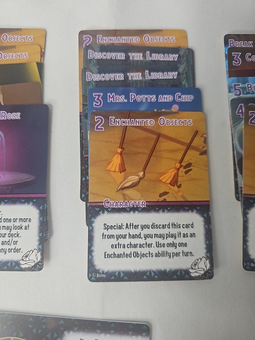 Smash Up Beauty & The Beast Faction Pack – Alderac Entertainment REPLACEMENT SET