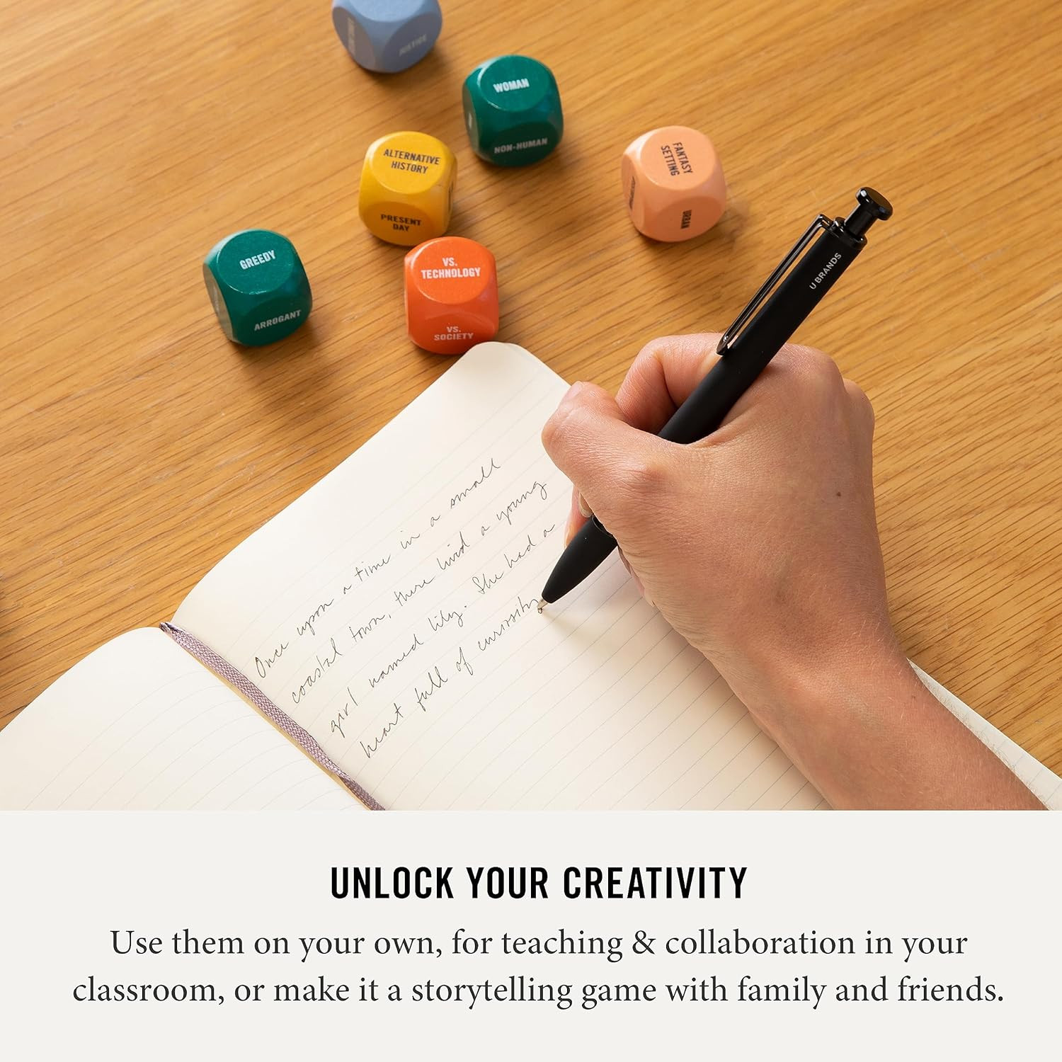 Writing Dice for Creative Writing — Beat Writer’S Block | Story Prompt Dice for