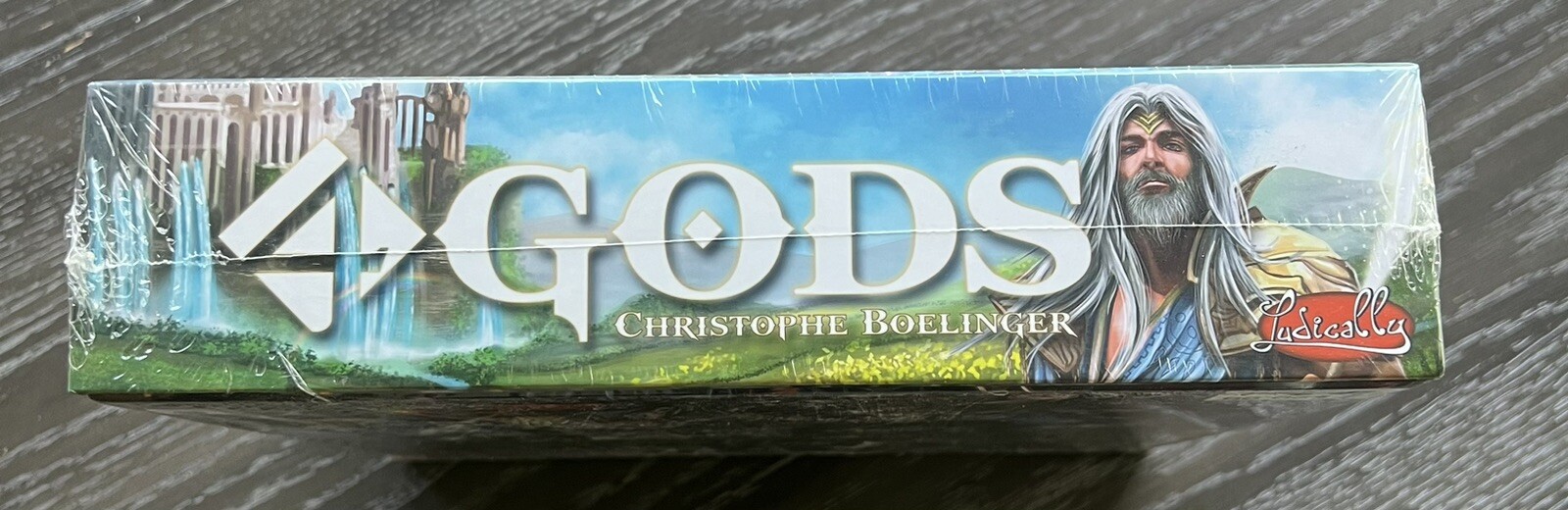 4 Gods Board Game by Christophe Boelinger 2016 Ludically, New and Sealed