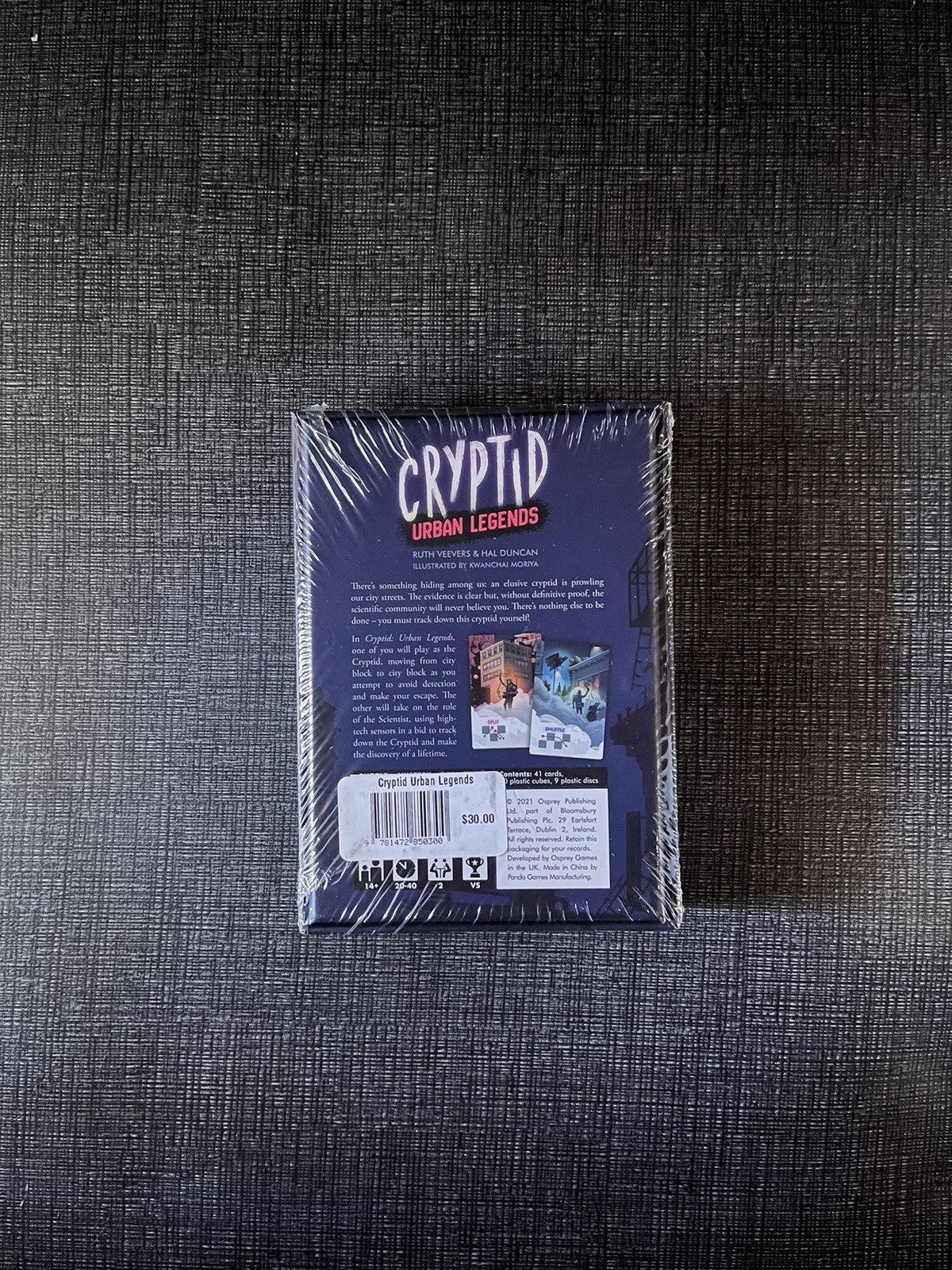 Cryptid: Urban Legends – A Competitive Asymmetric Deduction Game For 2 Players