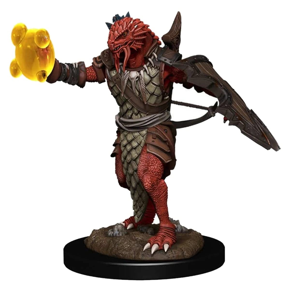 Nolzur’s Marvelous Unpainted Miniatures – Male Dragonborn Paladin Clear
