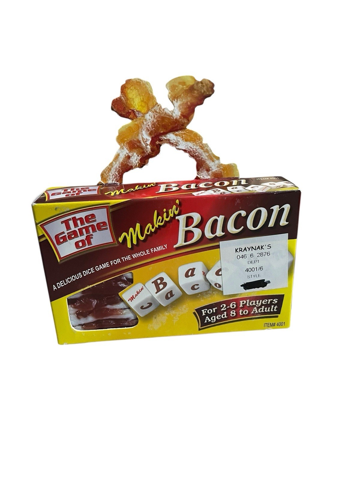NEW Makin Bacon TDC Games Family Game Night Dice Game 2-6 Players Ages 8+