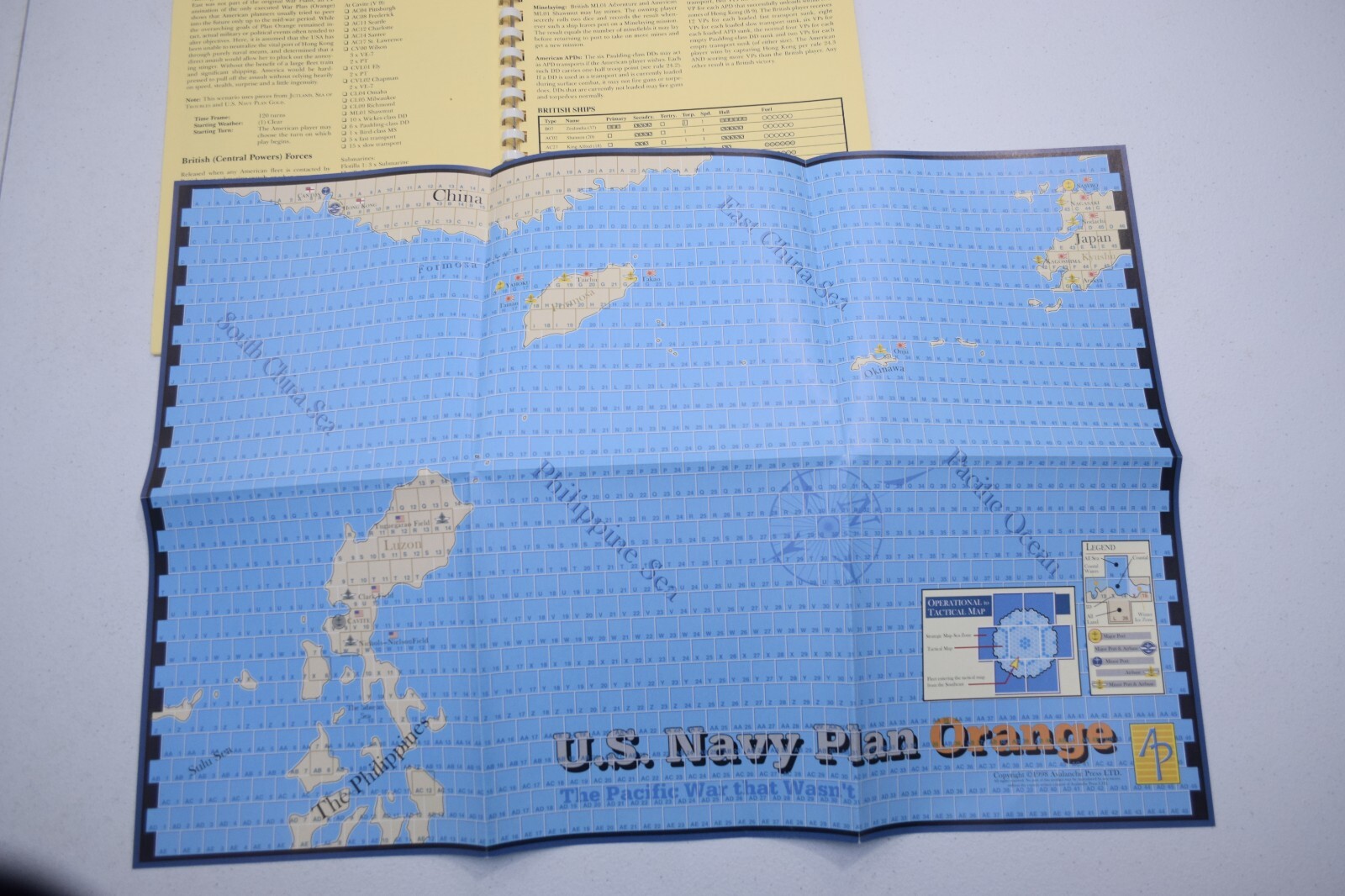 Great War At Sea South China Sea Scenario Book Avalanche Press APL1806