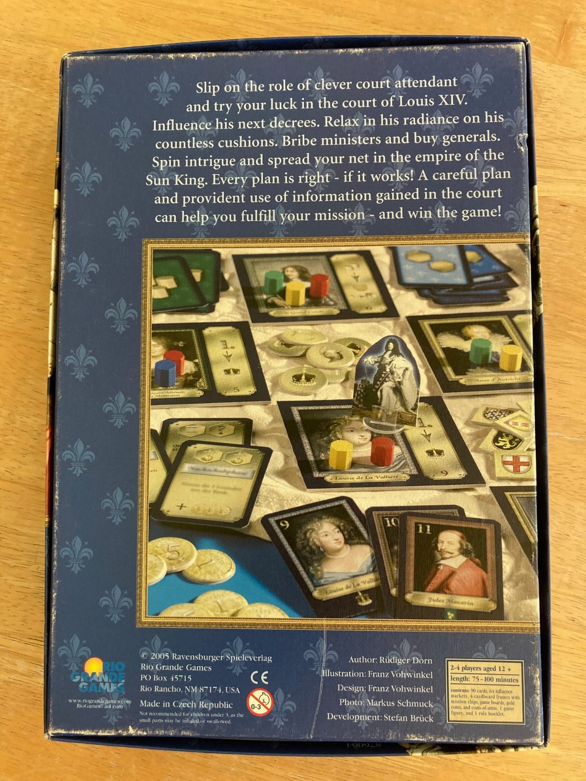 Louis XIV – Board Game – Rio Grande Games