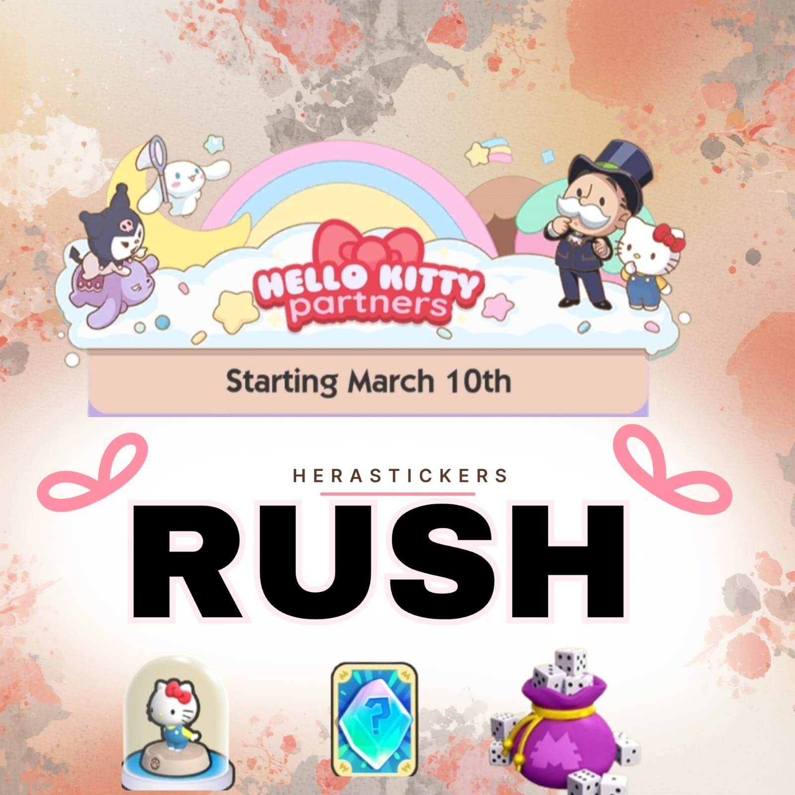 RUSH – SWEETS PARTNERS – MONO GO PARTNER EVENT