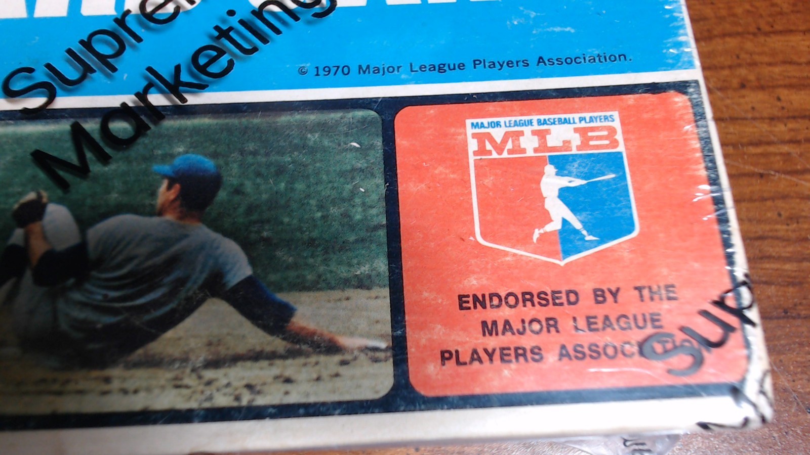 Milton Bradley Official Baseball Card Game MB Vintage 1970s