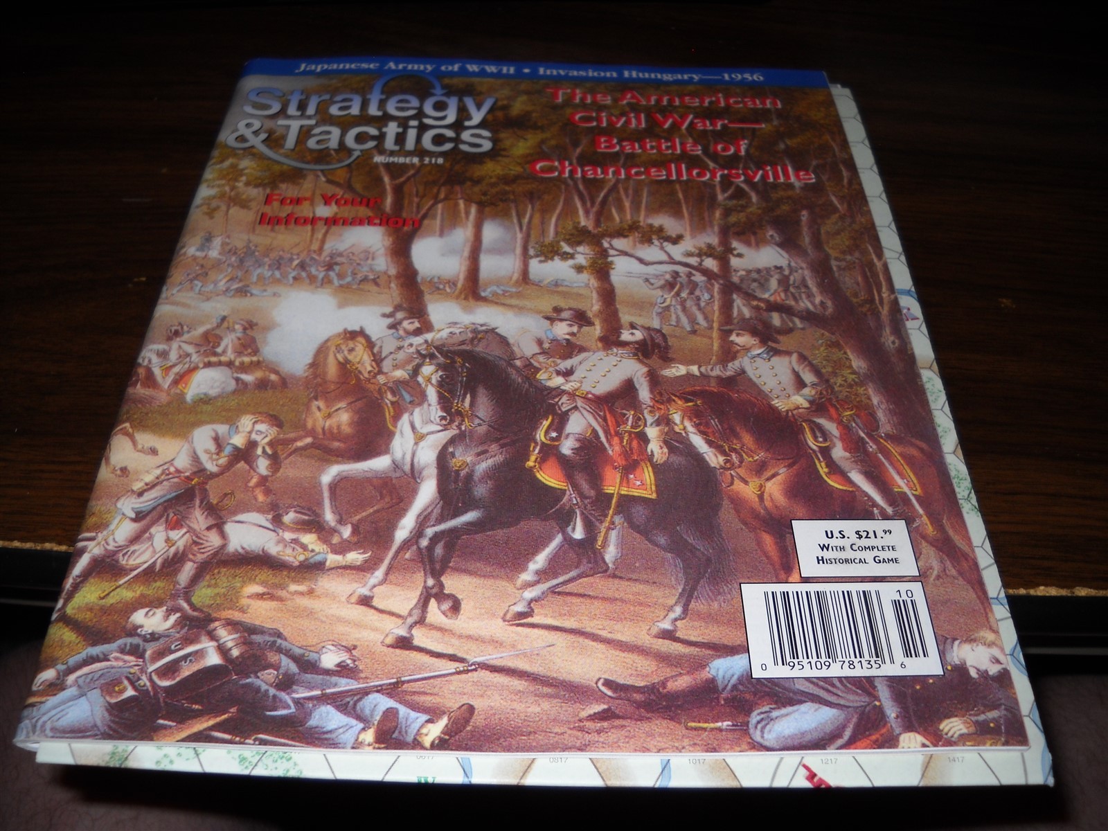 SPI: Strategy & Tactics: 218: Battle of Chancellorsville: Unpunched