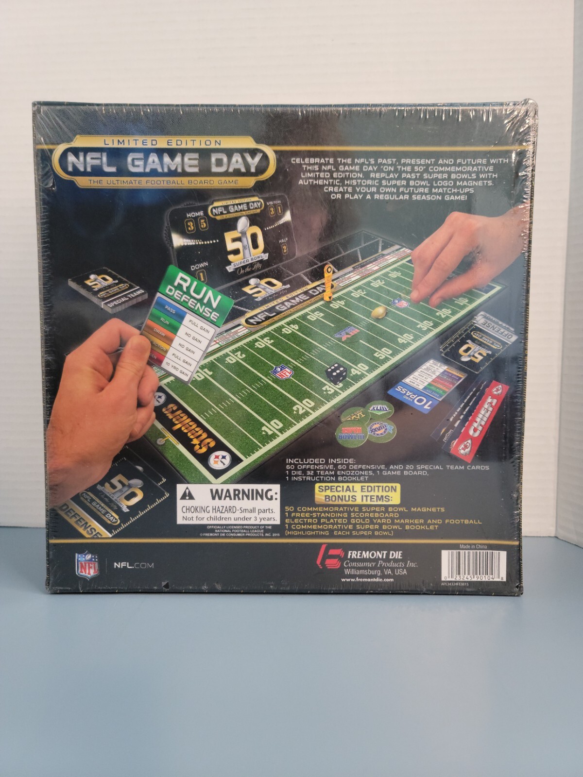 NIB NFL Game Day 50TH Super Bowl Board Game Limited Edition