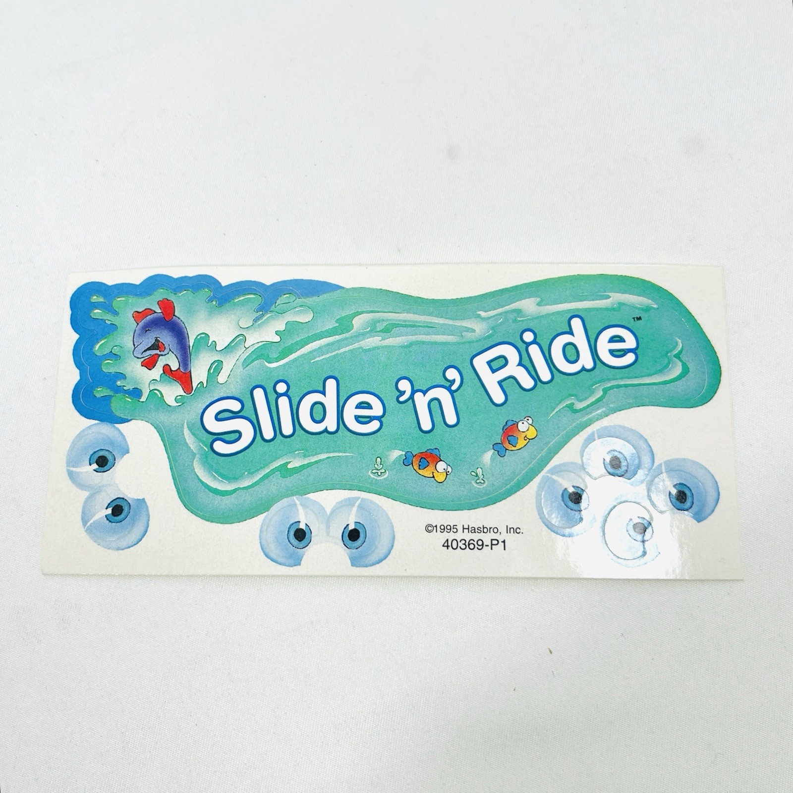 Playskool Slide ‘n’ Ride Game Matching Counting Complete Preschool 1995 Vintage