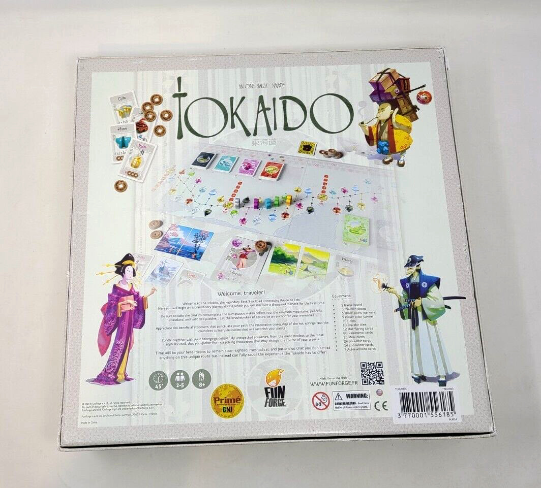 Tokaido 2014 Complete Board Game by Fun Forge
