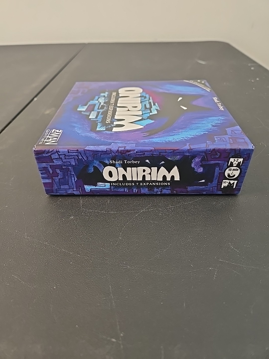 Z-Man Games Onirim Fantasy Board Game 7 Expansions 1-2 Players Ages 10+ Complete