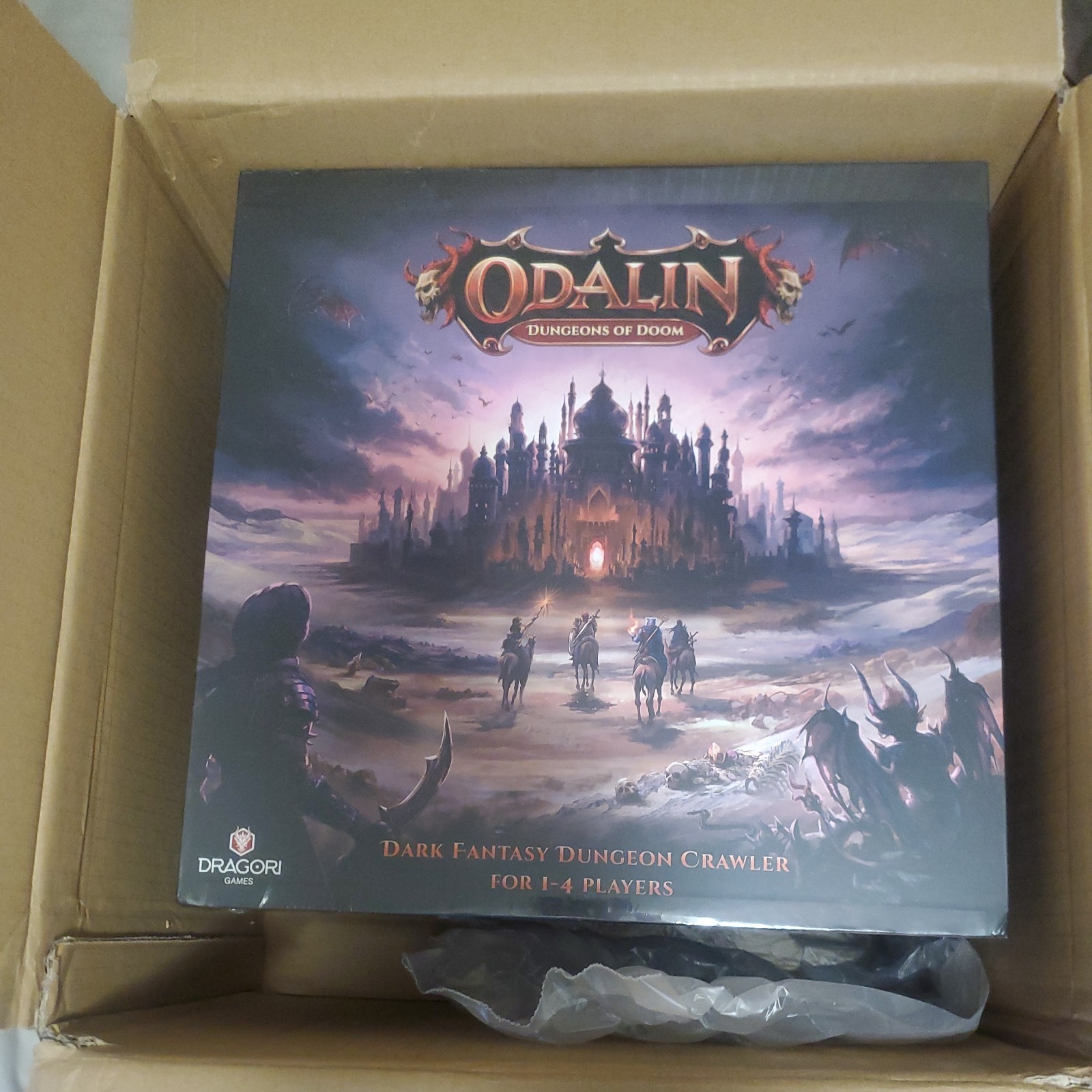 Odalin Dungeons of Doom Gamefound Pledge Dragori Games w/bonus (NEW SEALED)