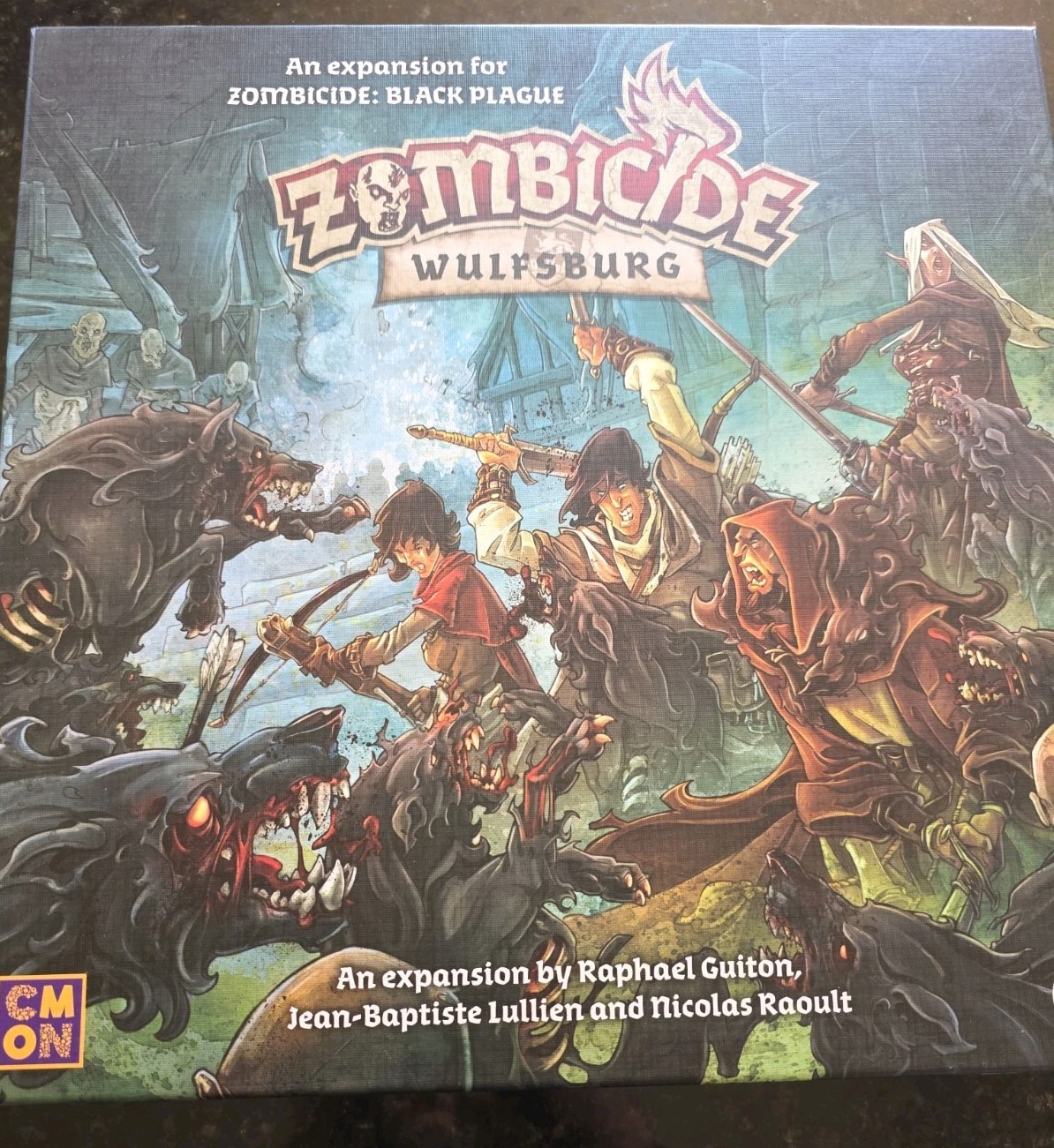 CMON Zombicide Black Plague: Wulfsburg – Brand New In Shrink! Ships Fast!