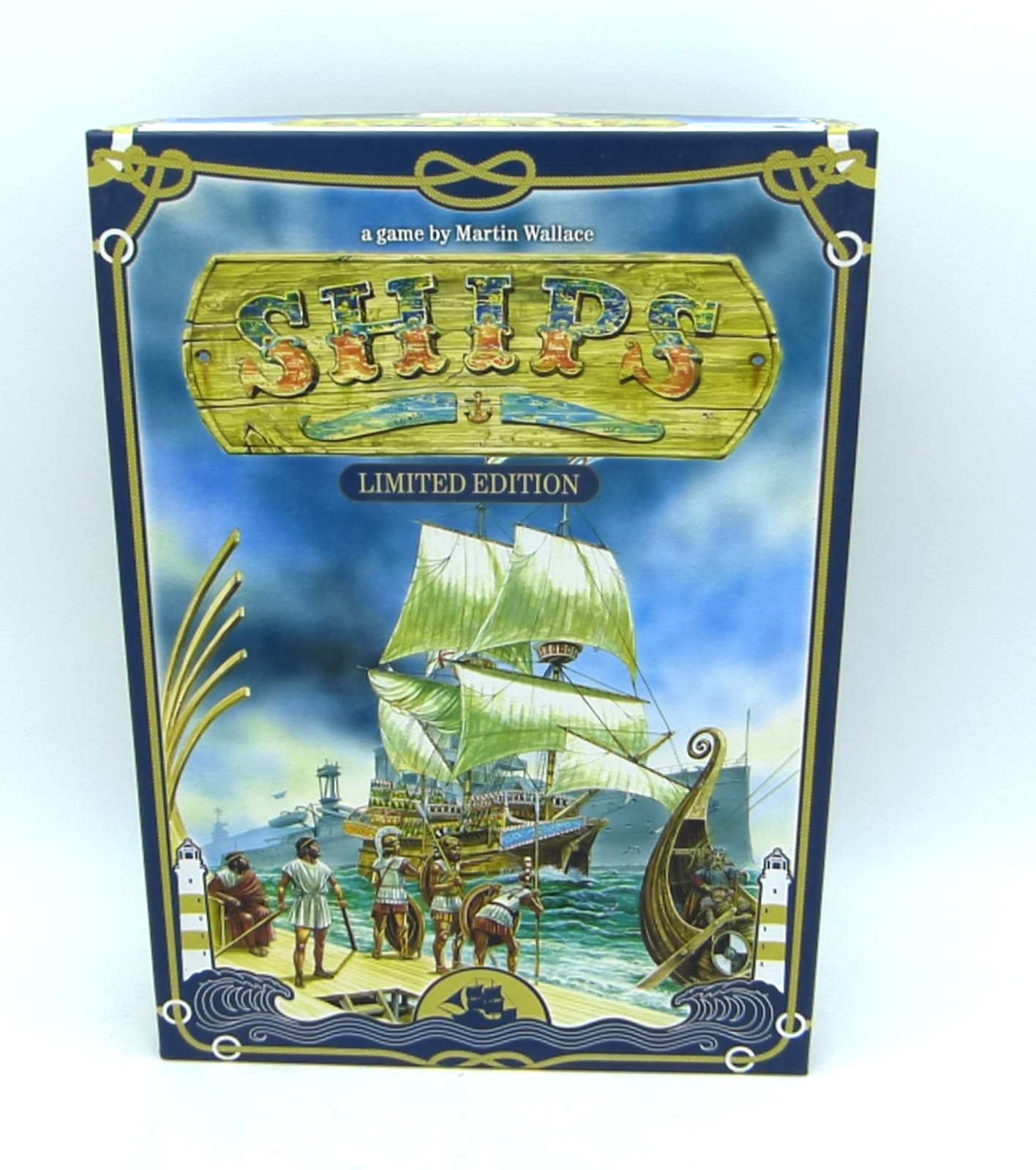 Ships Limited Edition Board Game Martin Wallace 2016 English Basement Find