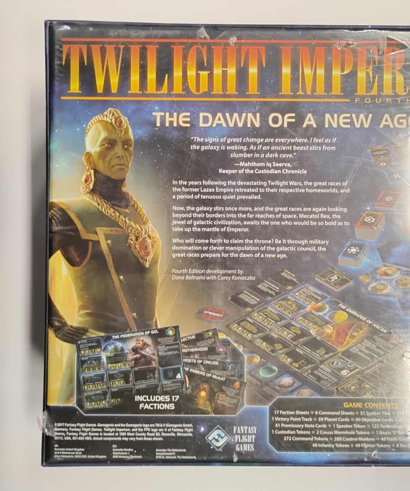 Twilight Imperium Fourth Edition – Fantasy Flight Games – Brand-new