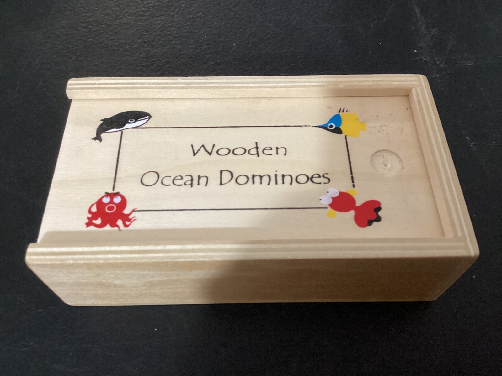 House of Marbles “Wooden Ocean Domino’s” in wooden box Games