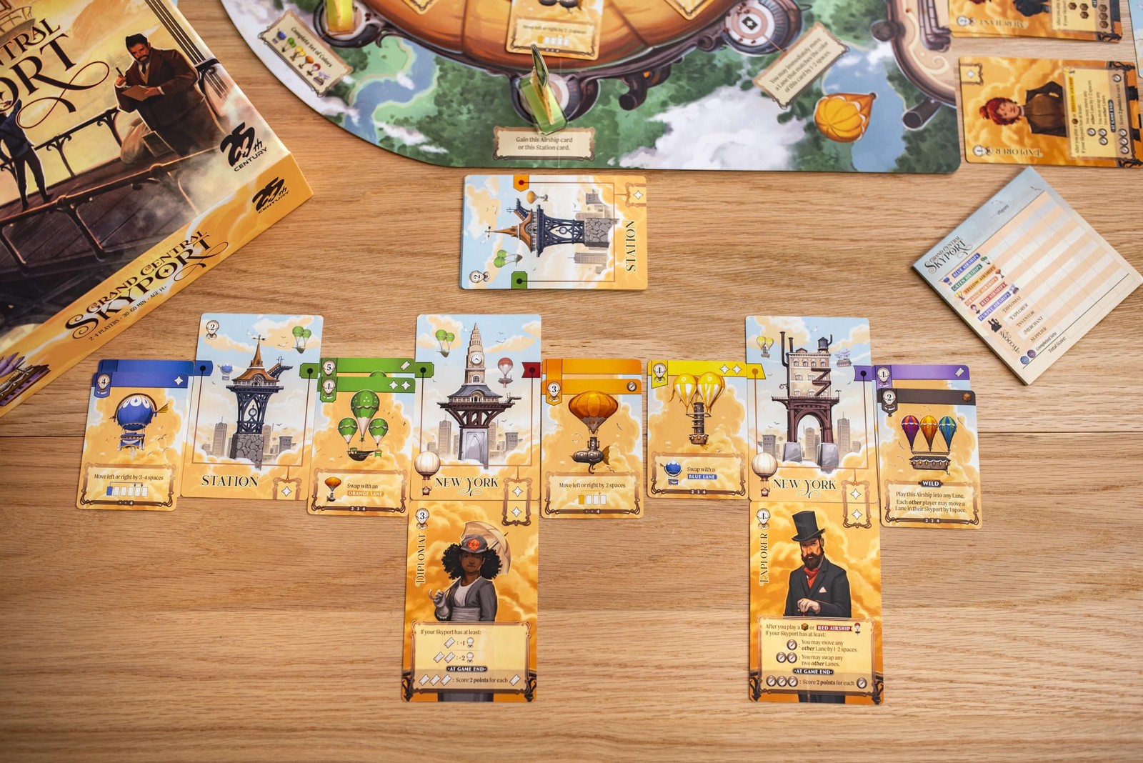 Grand Central Skyport 25Th Century Games Ages 14 2-4 Players 3060 Minutes