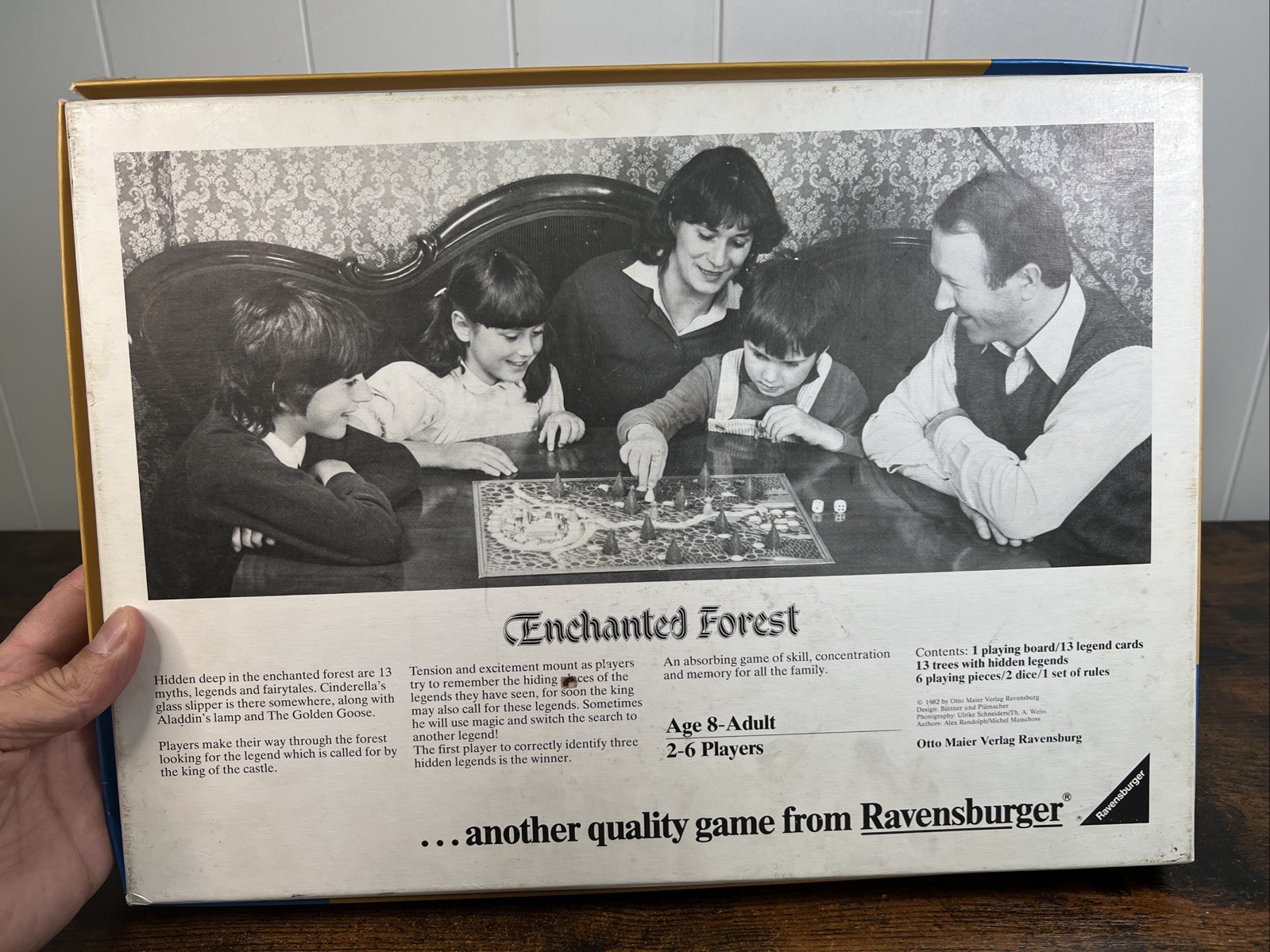 Vintage 1982 Board game Enchanted Forest Ravensburg Germany. 99% COMPLETE!