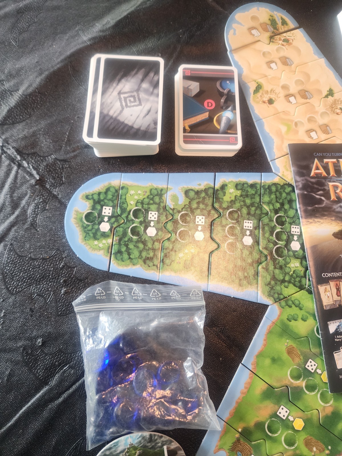 Atlantis Rising Board Game Z-Man Games EXCELLENT CONDITION FREE SHIPPING