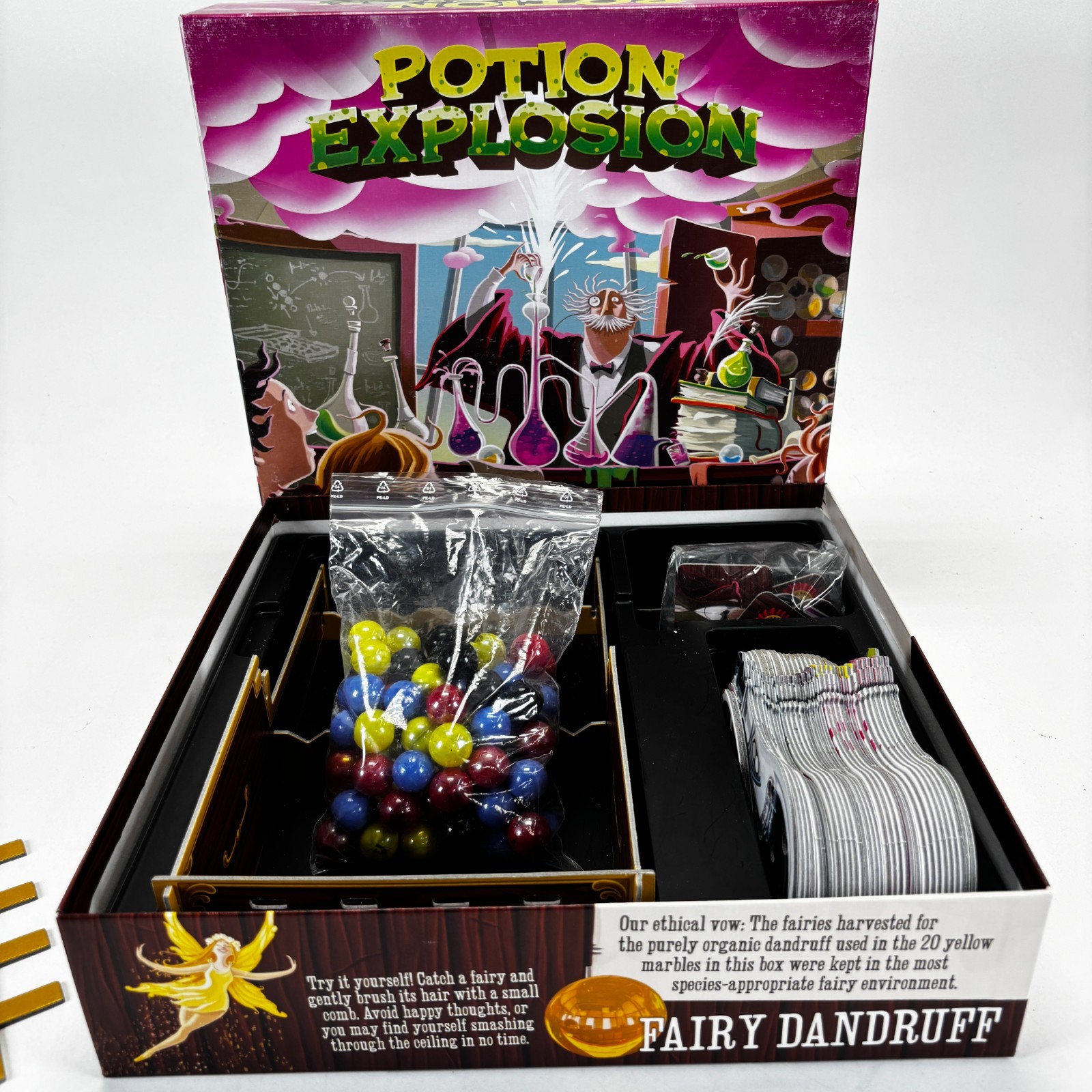 Potion Explosion Board Game 2016 First Edition CMON Horrible Games – Complete