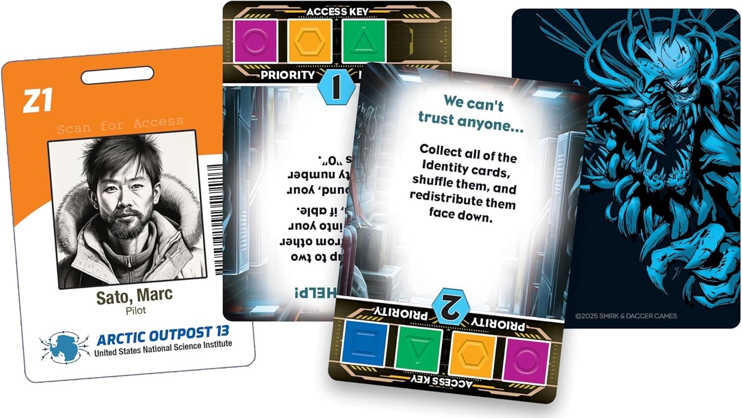 Frozen Horror This Game Is Killer Card Game Smirk & Dagger Family Party Board