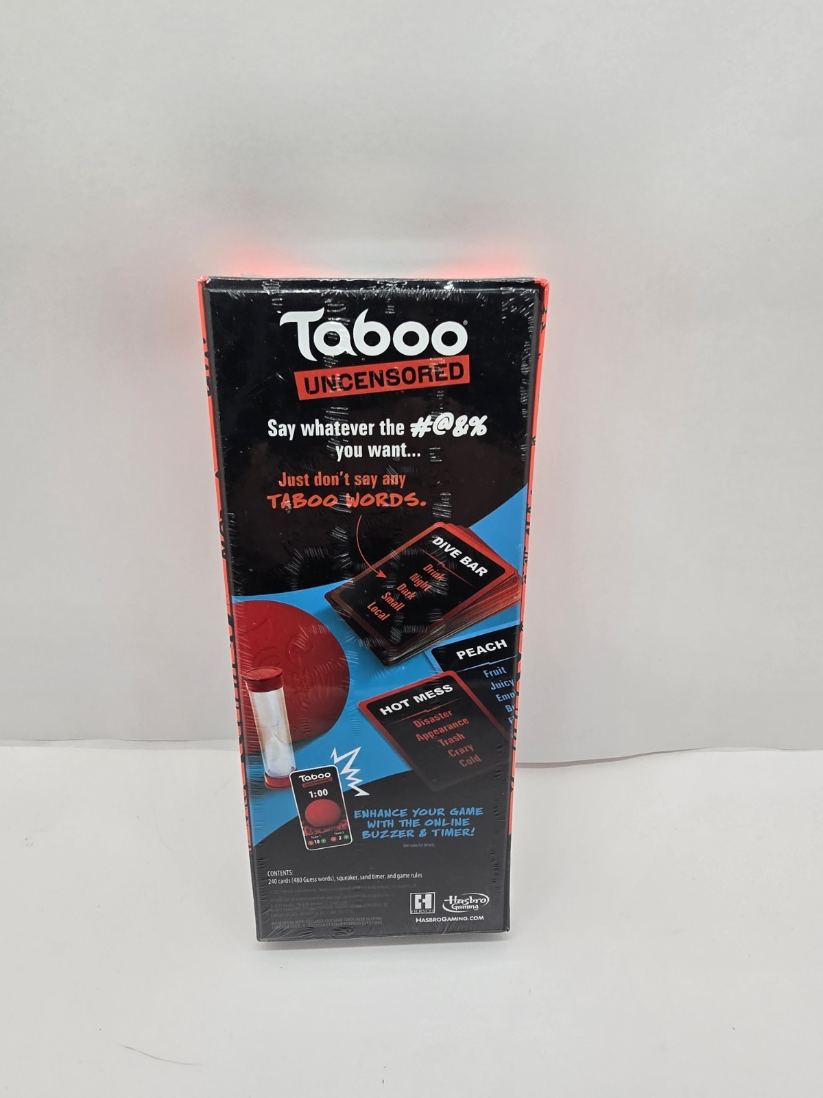 Taboo Uncensored – The Game of Unspeakable #%! – Adult Party Game 17+