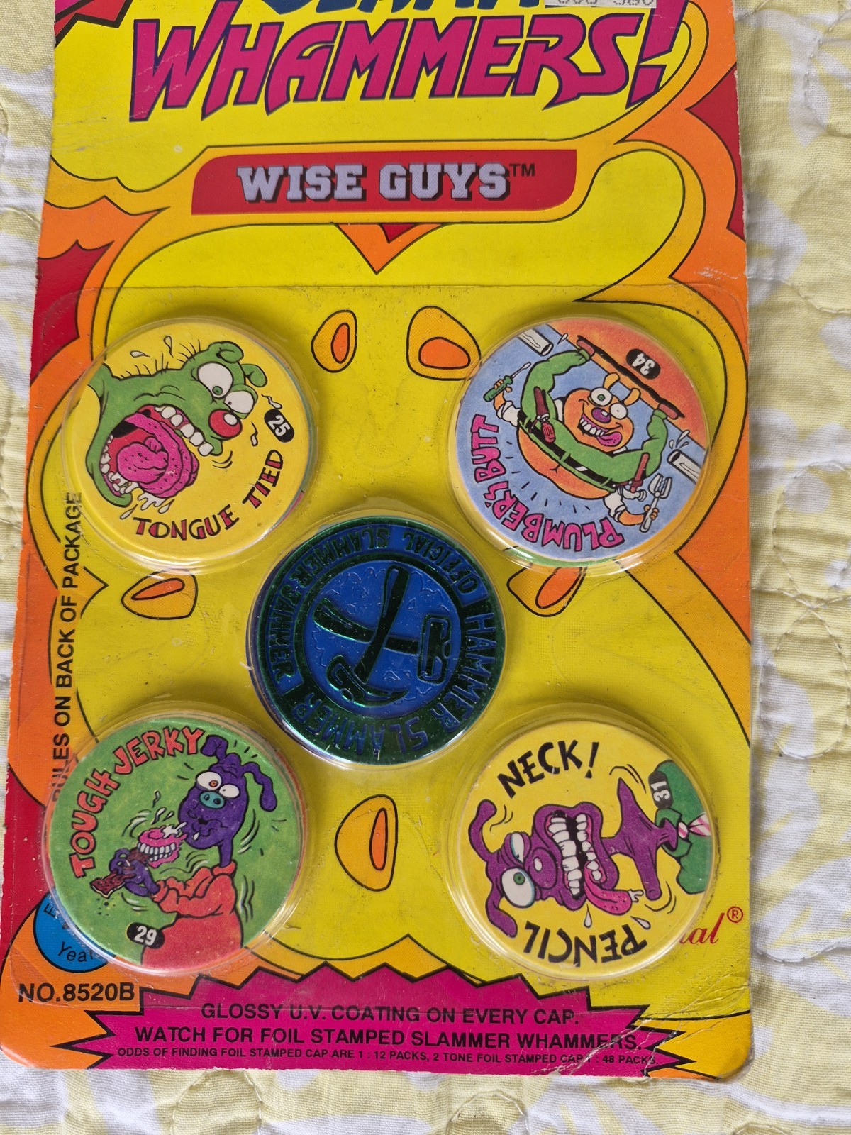 Slammer Whammers Wise Guys (1994) Sealed Vintage Pog Set–Imperial Toys Cars NIB