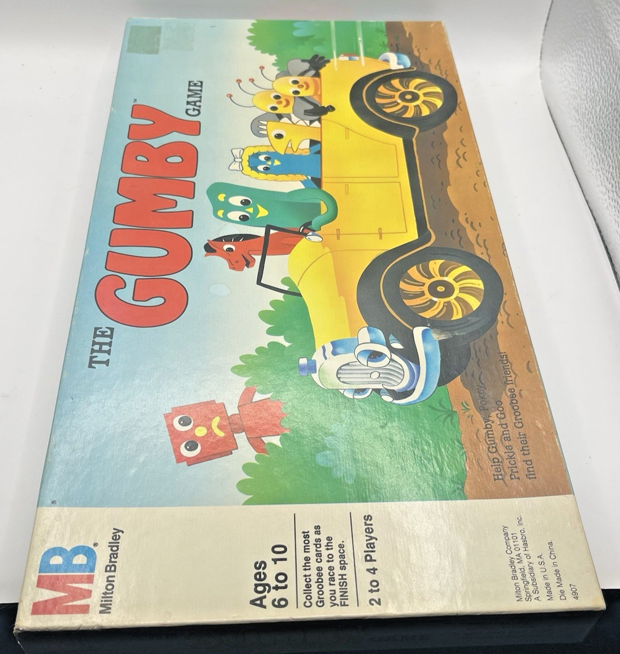 1988 The Gumby Game by Milton Bradley Sealed New Board Game
