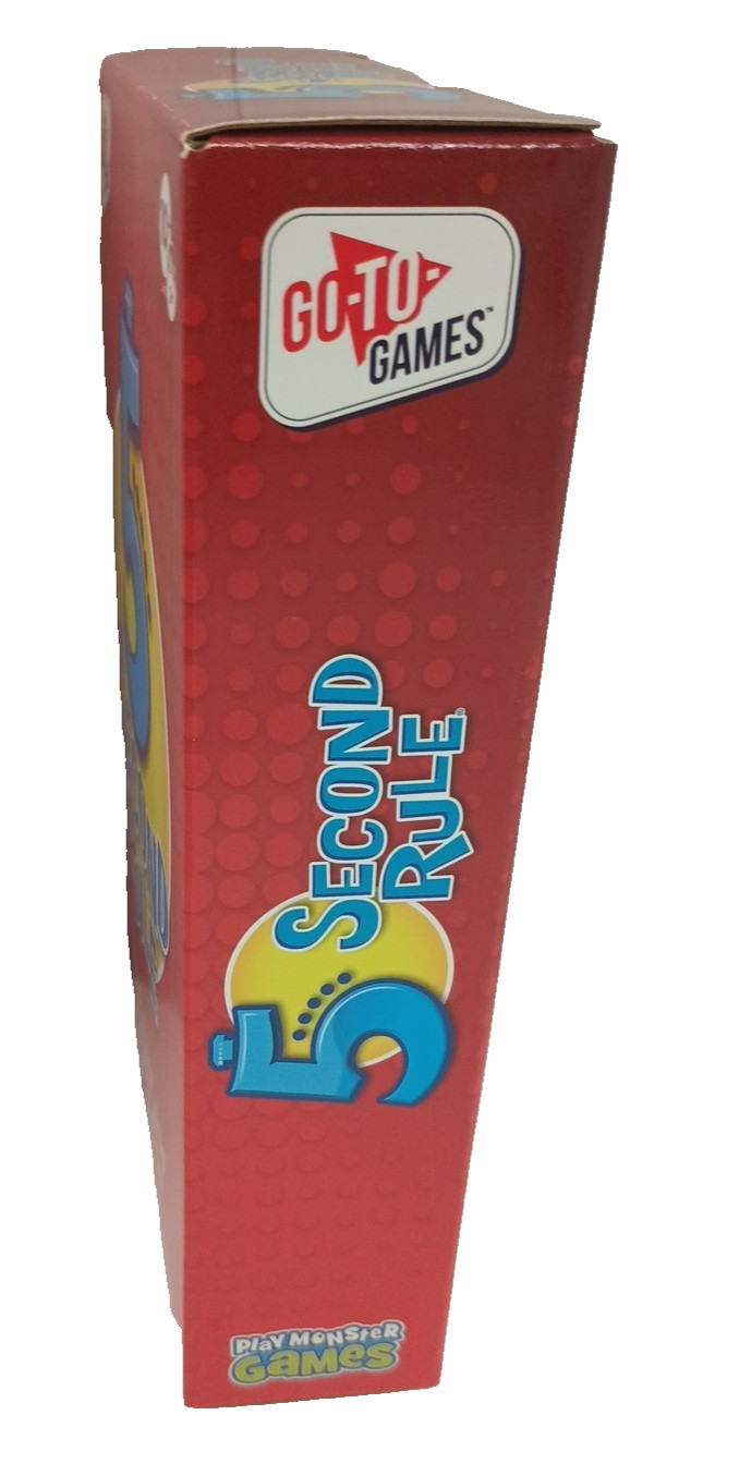 5 Second Rule – Fun Family Games for Kids and Adults Party Kids Travel Game NEW
