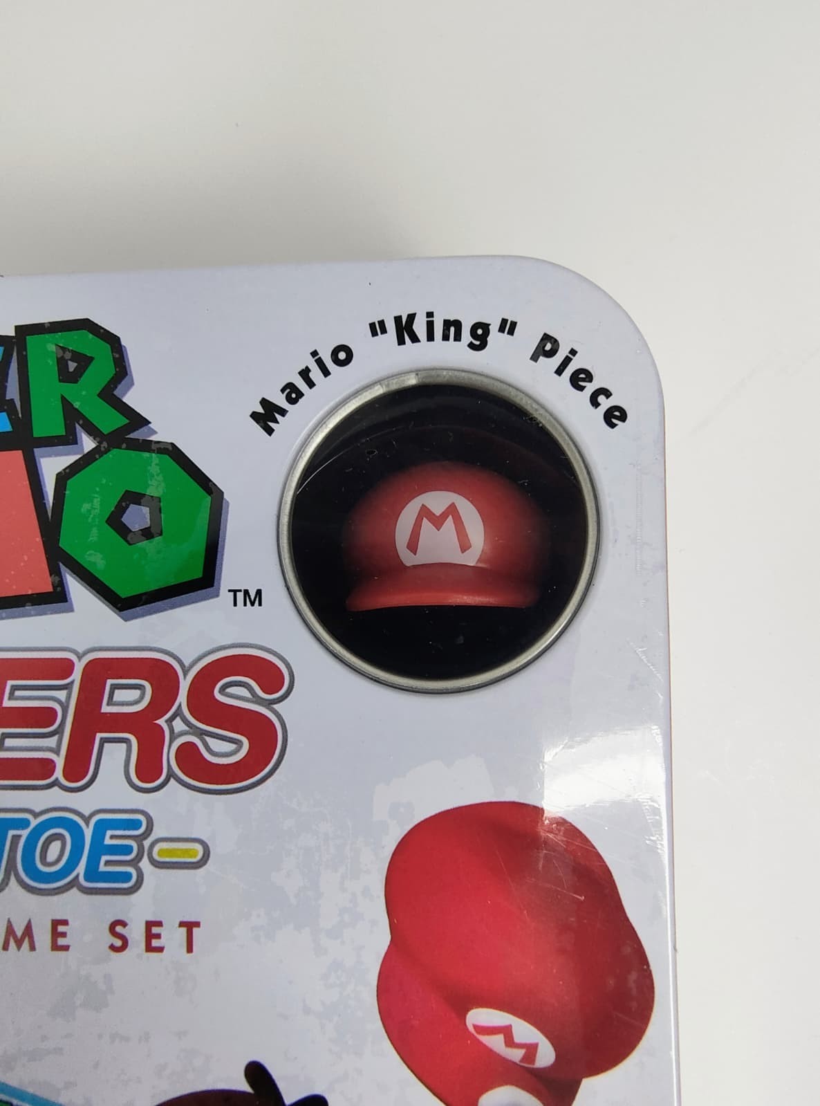 Super Mario Checkers & Tic-Tac-Toe Collector’s Tin Game USAopoly SEALED BrandNEW