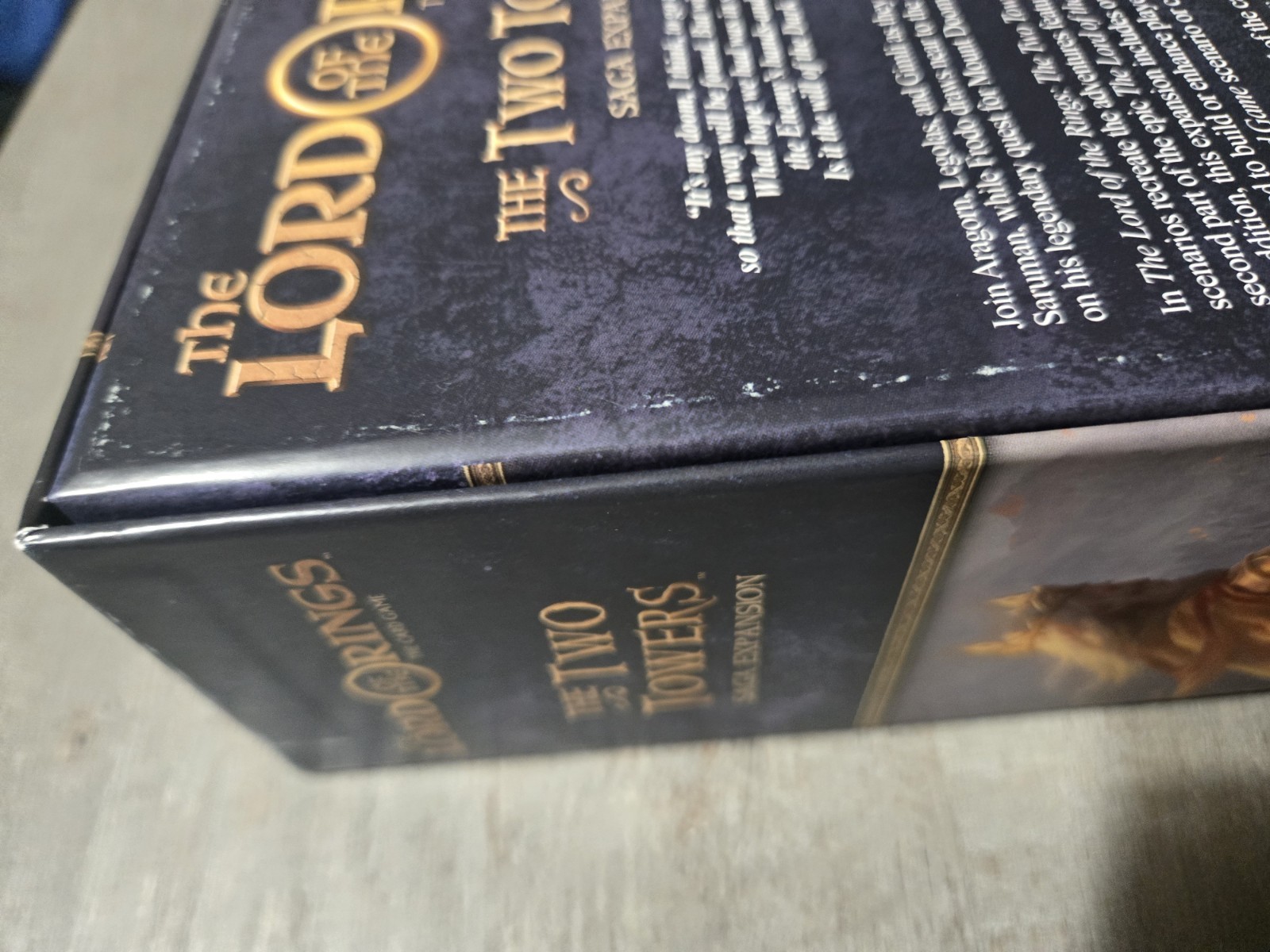 Lord of the Rings Card Game LCG- The Two Towers Saga Expansion, NEW Out of Print