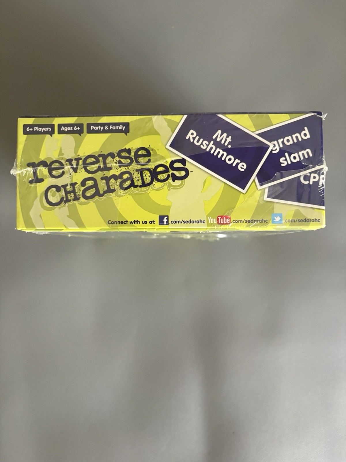 The Original Reverse Charades Board Game – 720 Words Edition – Factory Sealed!