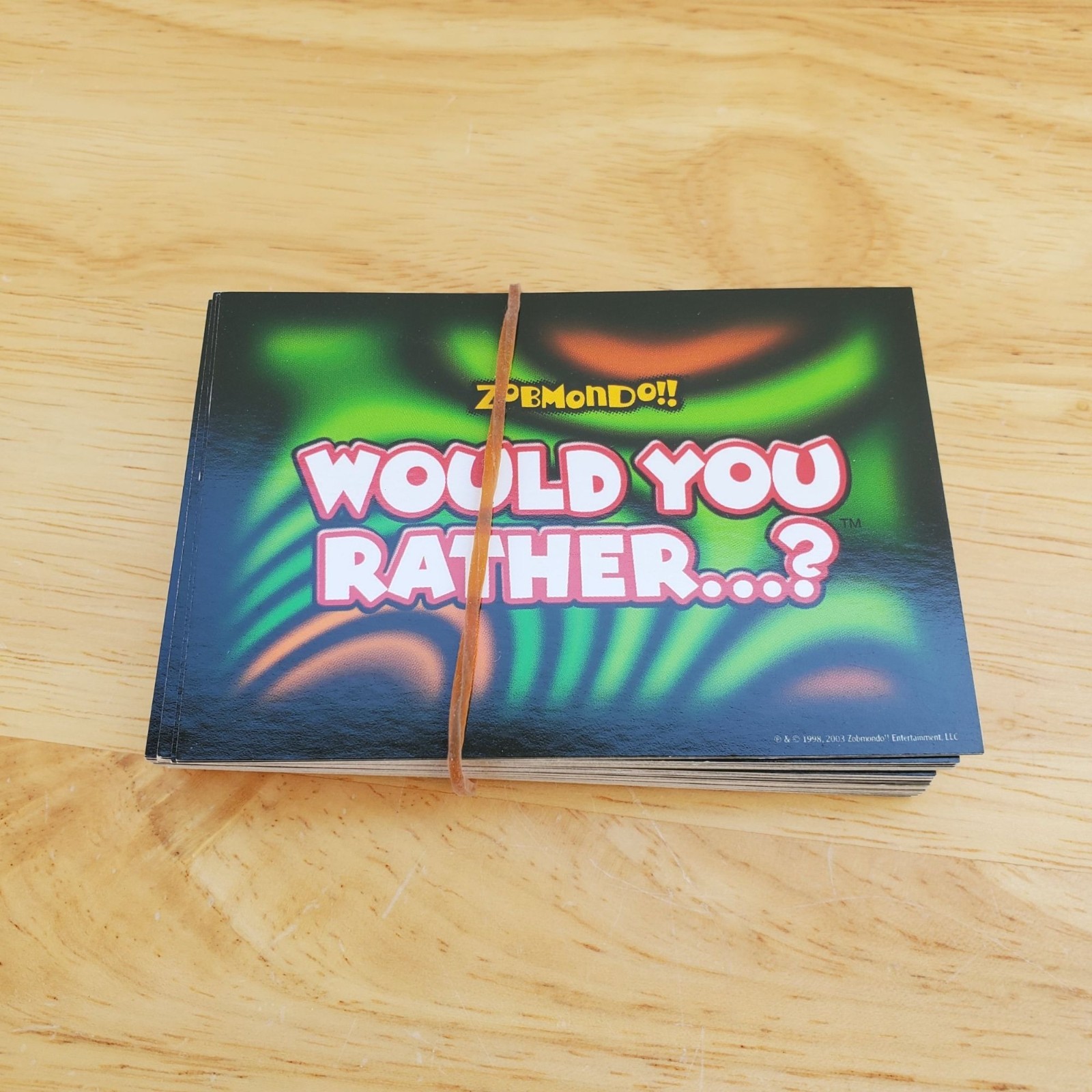 Would You Rather Card Game Zobmondo 160 Questions Ages 12 And Up Fun Icebreaker