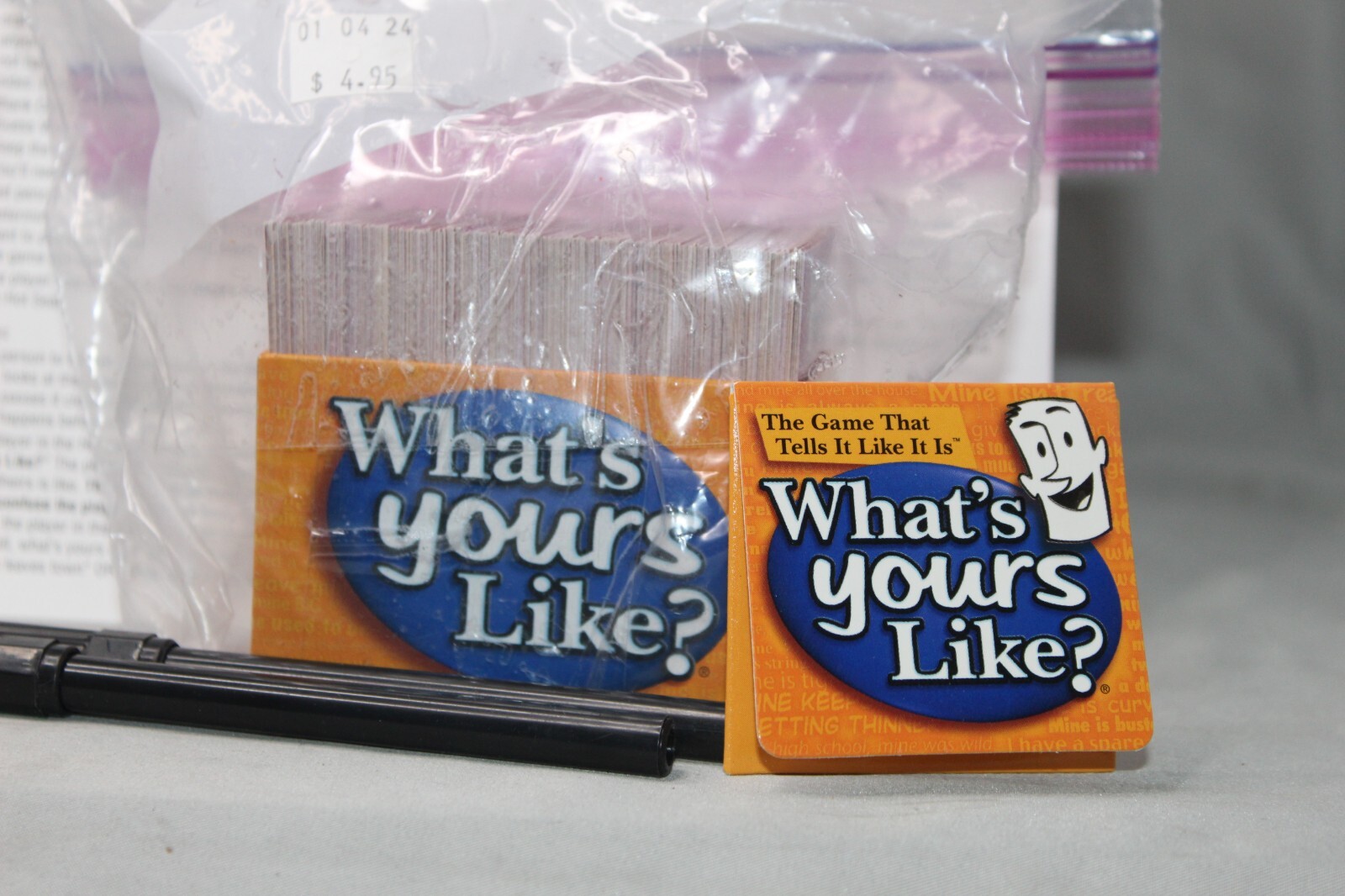 WHAT’S YOURS LIKE? Family GAME NIGHT & Party Board Card Game 2007 Patch Products