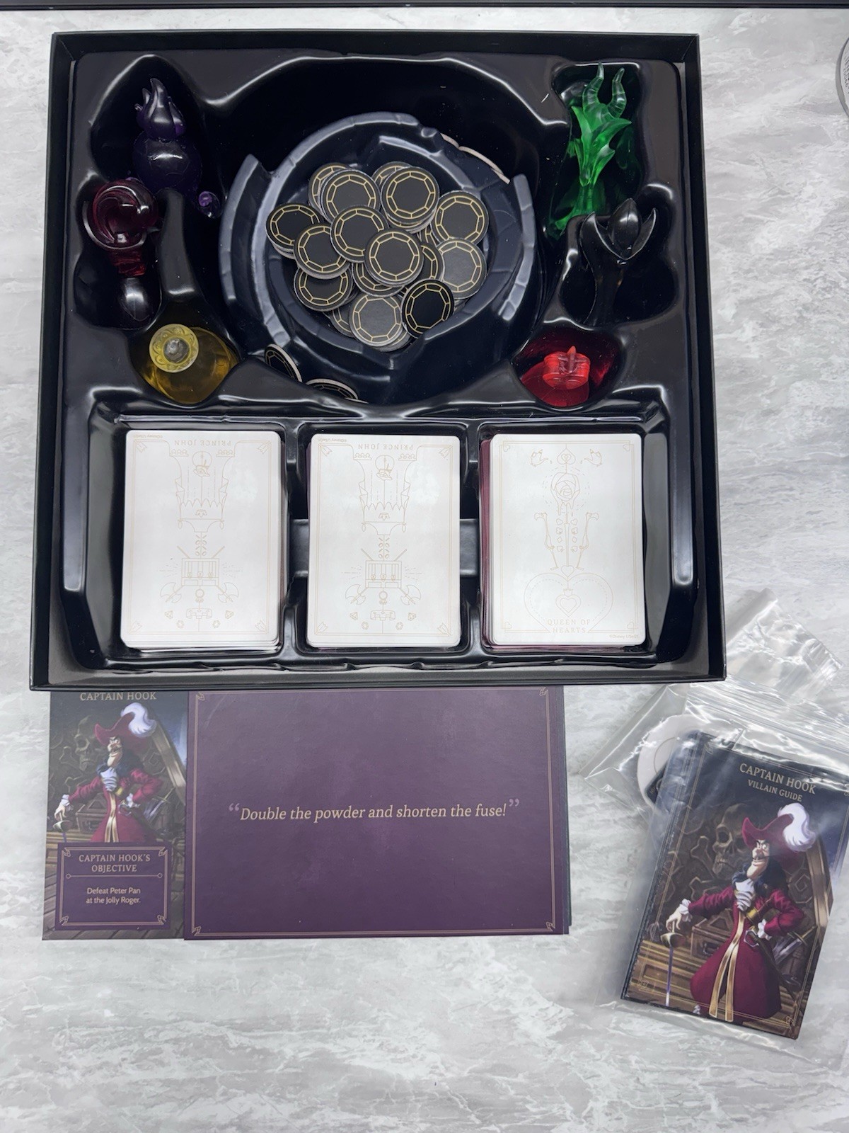 Disney Villainous Board Game The Worst Takes It All and Wicked to the Core Set