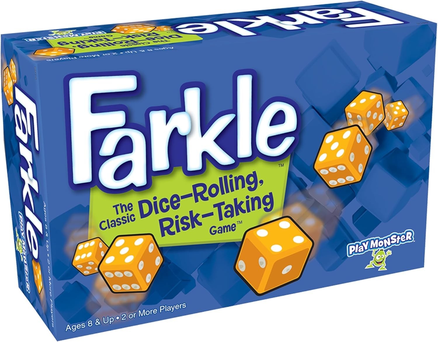 Farkle Dice Game Set – Complete with Cup & Score Sheets for Engaging Fun Ages 8+