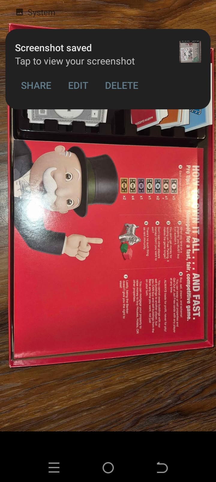Monopoly Original Version Property Trading Board Game (Hasbro Gaming, 2021)