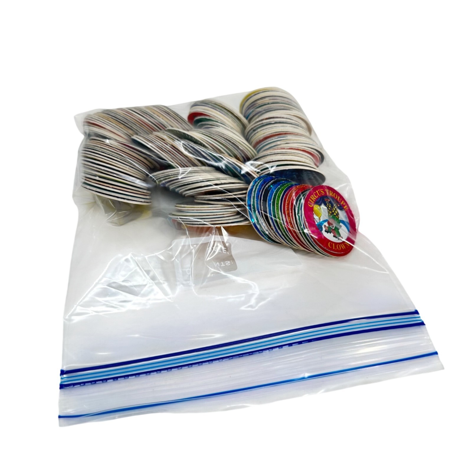 Bag of Miscellaneous Pogs – Approximately 190 Pogs