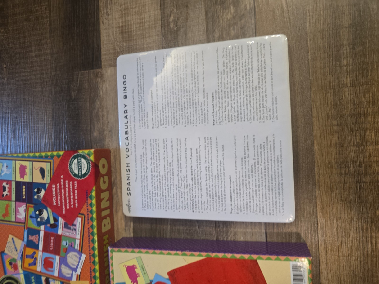 13194 Spanish Bingo Vocabulary Game, Imaginative Problem Solving Education New