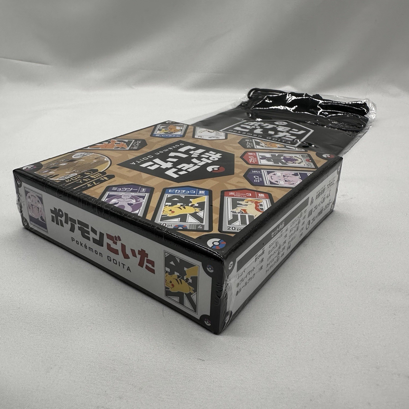 Pokemon Goita Japanese Board Game NEW Sealed + Bonus Bag + English Instructions