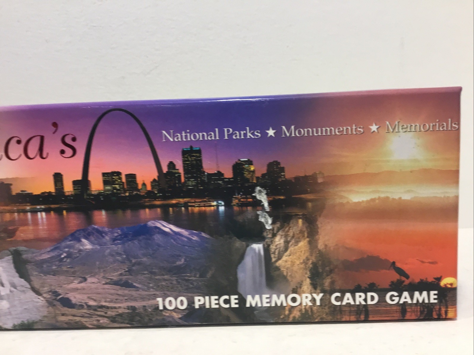 Memory Match America’s National Parks Monuments & Memorials Picture COMPLETE
