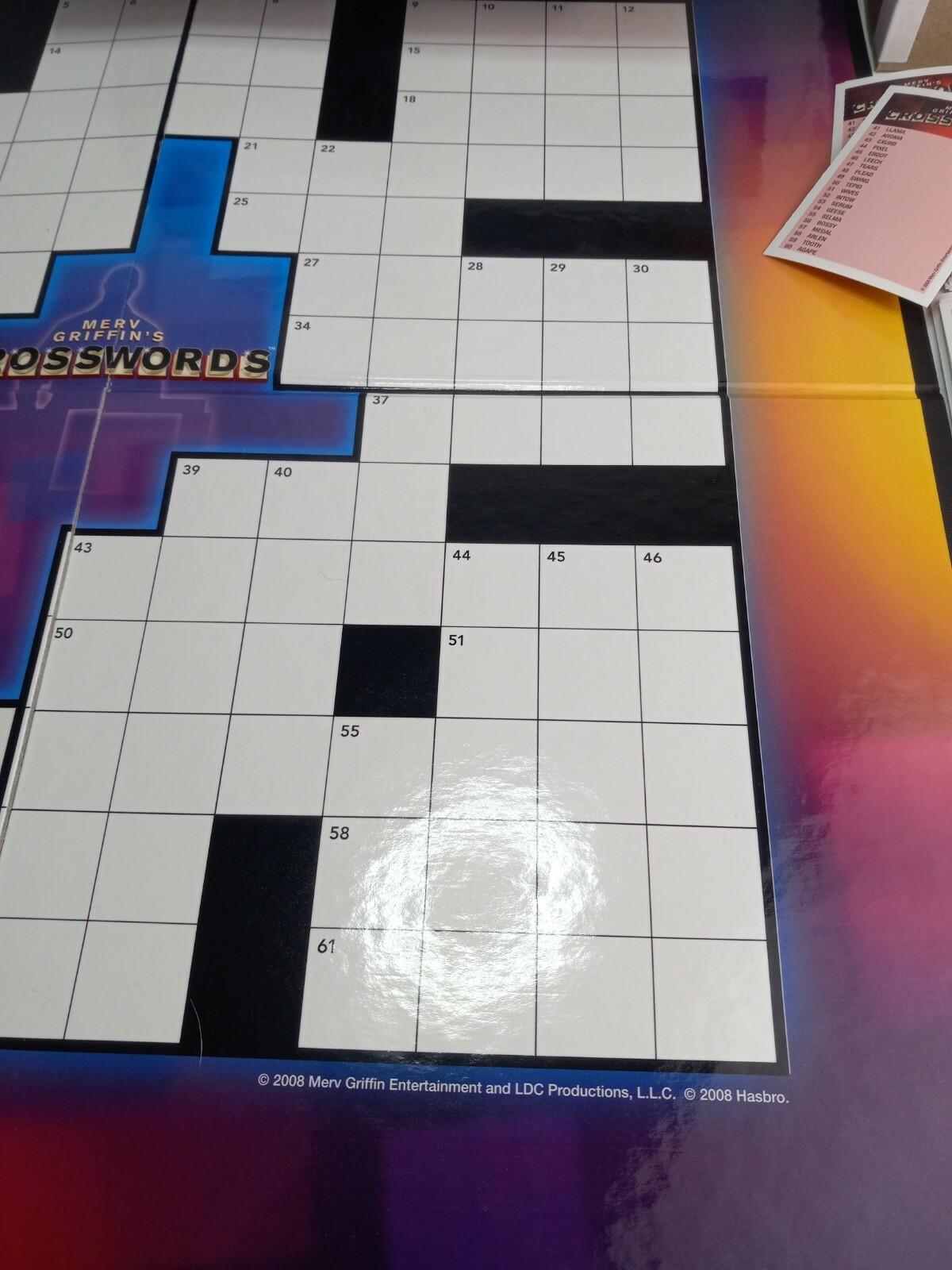 Merv Griffin’s Crossword “The Social Wordplay Game” (2008 PB) 2-6 Player Age 12+